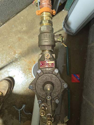 Backflow Preventer Installation